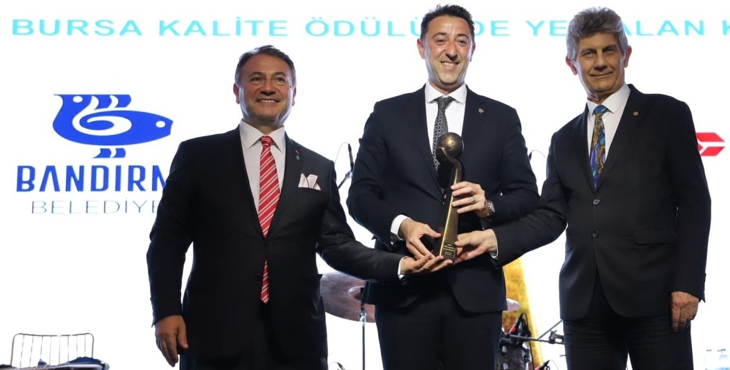 2022 KALDER BURSA KALİTE VE BAŞARI ÖDÜLÜ; BANDIRMA BELEDİYESİ’NİN…