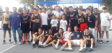 3X3 ULUSLARARASI BASKETBOL TURNUVASI, BAŞKAN TOSUN’UN SERBEST ATIŞI İLE BAŞLADI…