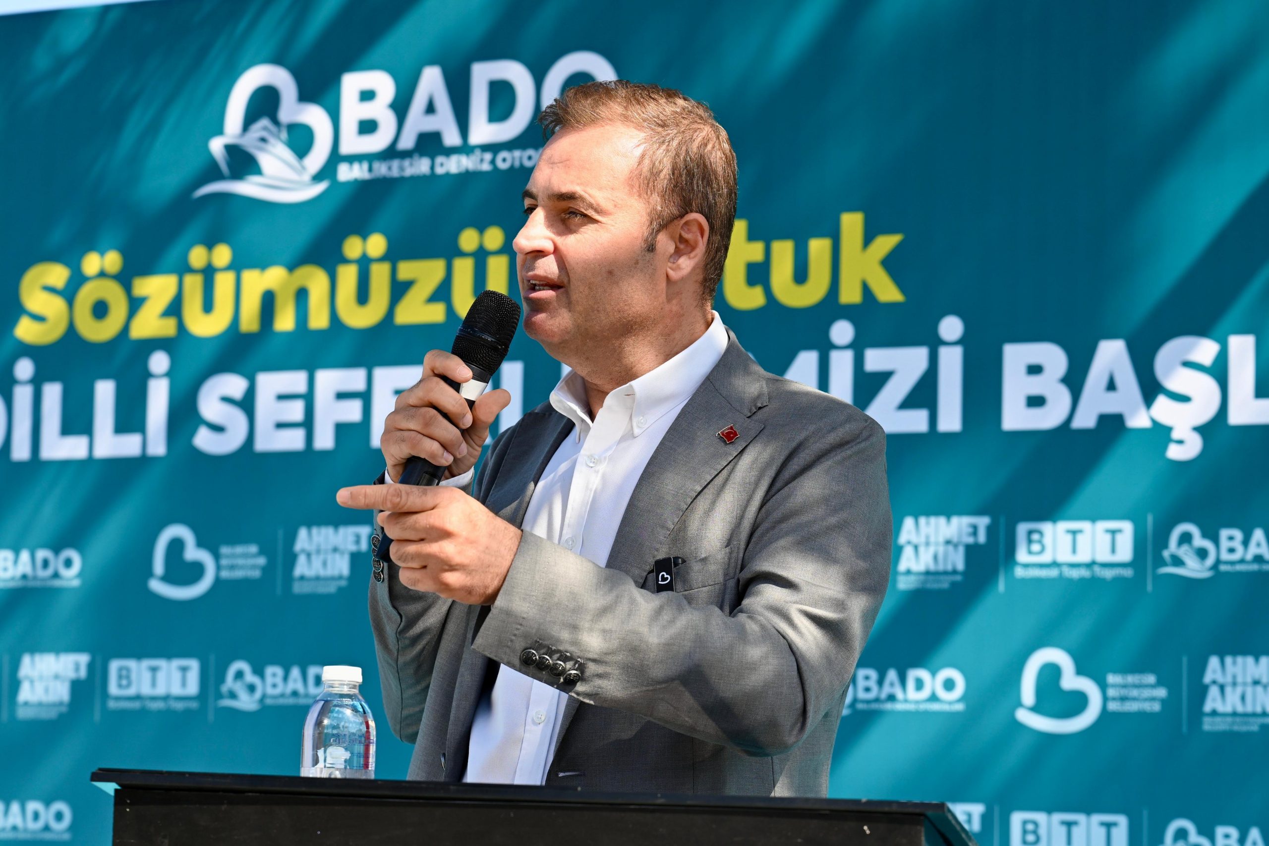 BAŞKAN AKIN; “BU İLK ADIM… “
