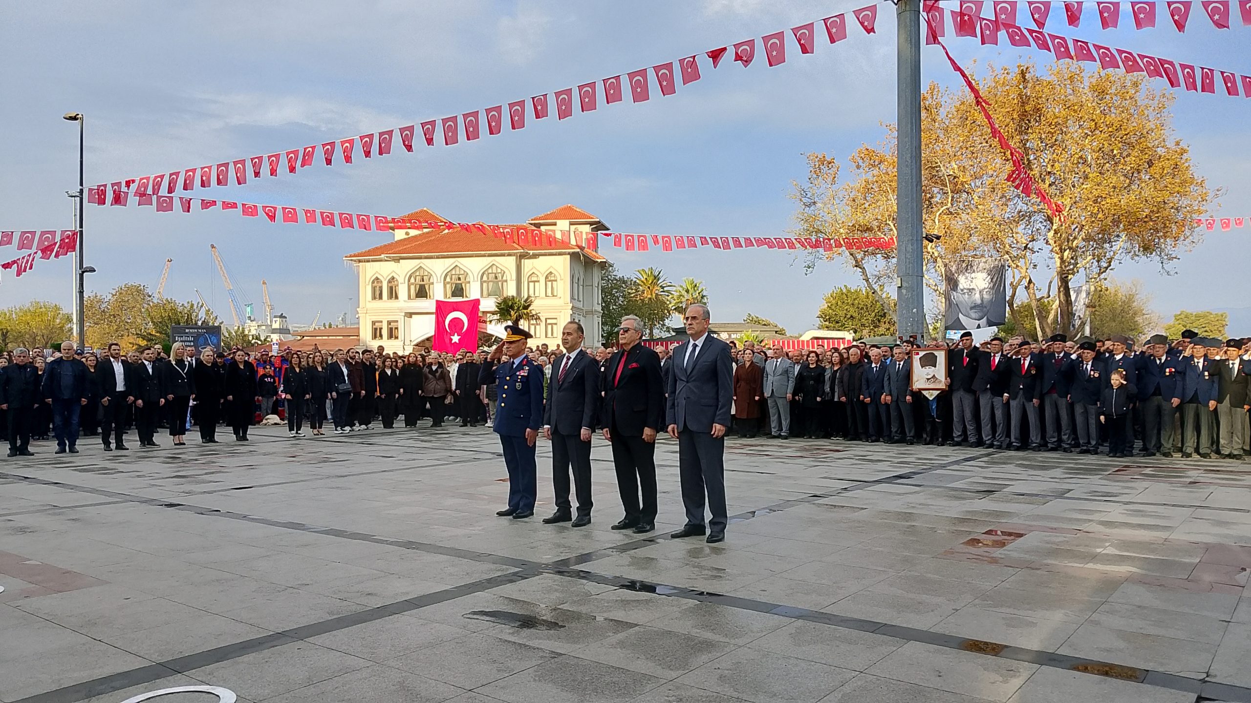 GAZİ MUSTAFA KEMAL ATATÜRK, SAYGI VE ÖZLEMLE ANILDI…