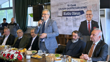 BAŞKAN MİRZA; “GAZETECİ OLMAK BUGÜNKÜ KOŞULLARDA ÇOK ZORDUR, ONURUYLA YAPANLARI KUTLUYORUM…”