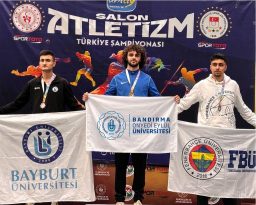 BANÜ ÖĞRENCİSİ ARDA KURTULAN, YÜKSEK ATLAMADA TÜRKİYE ŞAMPİYONU