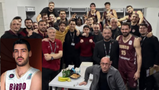 OKBEN ULUBAY’IN 38 SAYIYLA SEZON REKORU KIRDIĞI MAÇIN GALİBİ BORDO BASKETBOL (85-91)