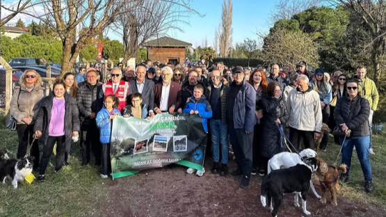 “BANDIRMA ÇAMLIĞINA DOKUNMA!” İÇİN YÜRÜDÜLER