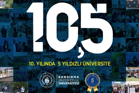 BANÜ, 10. YILINDA 5 YILDIZLI ÜNİVERSİTE…