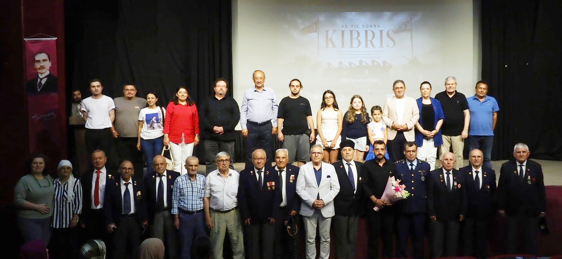 BANDIRMALI KAHRAMAN KIBRIS GAZİLERİNE 52 YIL SONRA AHD-İ VEFA…