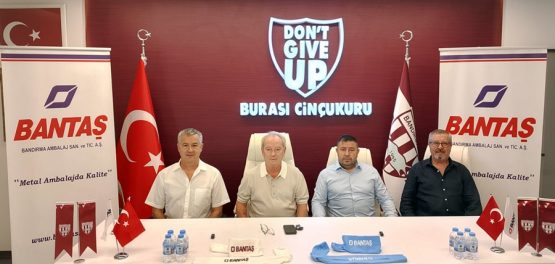 BANDIRMASPOR’UN ÇORAPLARI, BANTAŞ’TAN…