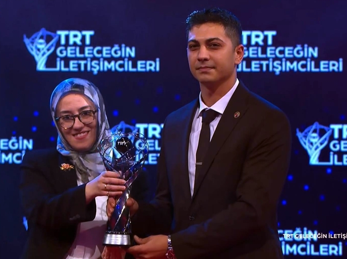 BANÜ ÖĞRENCİSİNE, TRT’DEN ÖDÜL…